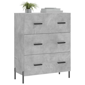 vidaXL Sideboard Sideboard Betongrau 69,5x34x90 cm Holzwerkstoff (1 St)