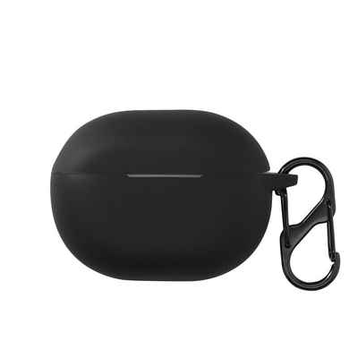 kwmobile Kopfhörer-Schutzhülle Hülle für SoundPeats Engine 4 Kopfhörer, Silikon Schutzhülle Etui Case Cover Schoner in Schwarz