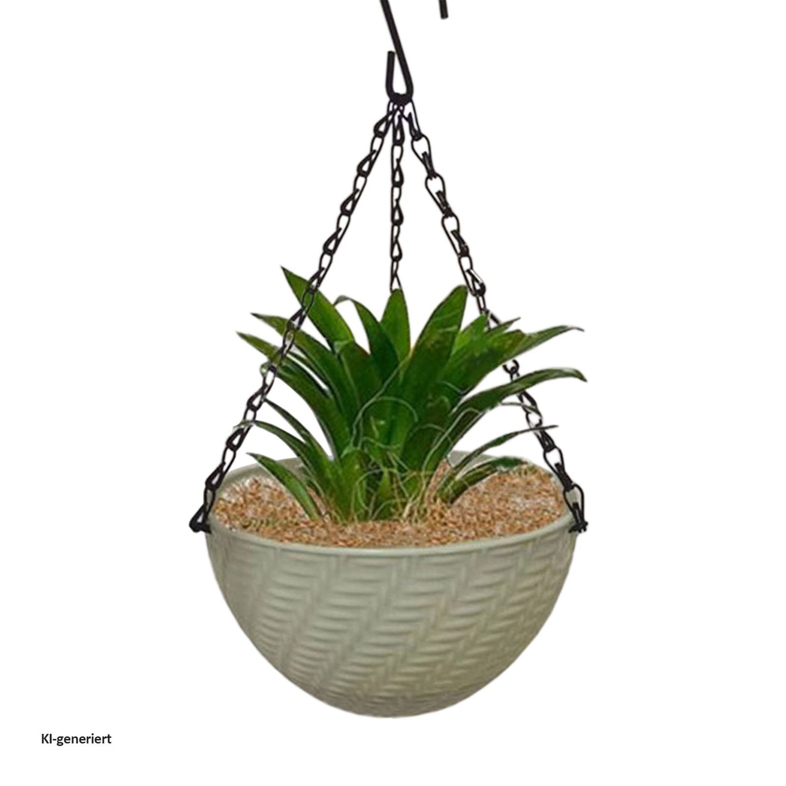 HTI-Living Blumenampel Blumenampel Nessa Pastell 2er-Set (Set, 2 St., 1 Blumenampel), Blumentopf hängend Kunststoff – Bild 2 von 2