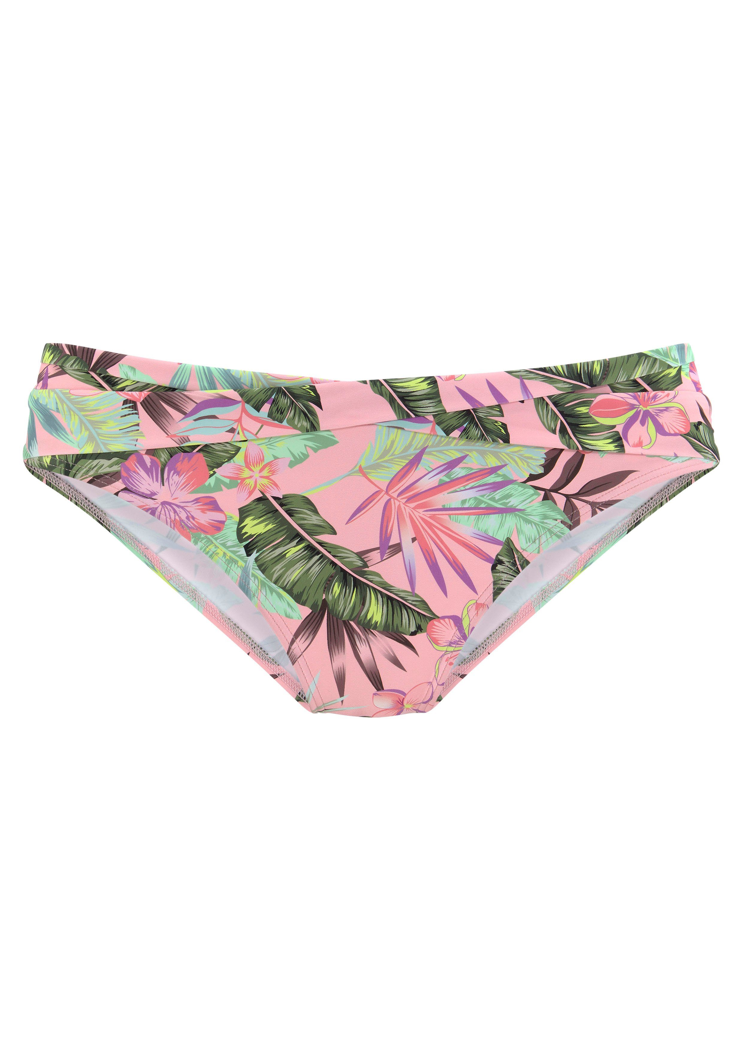 s.Oliver Bikini-Hose Azalea mit gedrehtem Bund günstig online kaufen