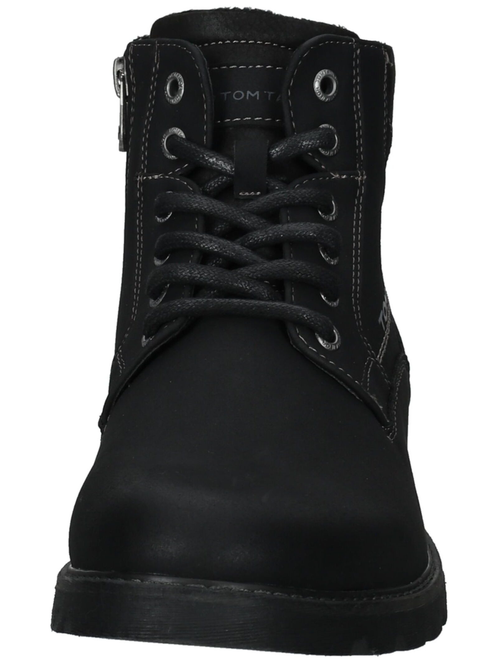 TOM TAILOR Stiefelette Lederimitat/Textil . Schnürstiefelette