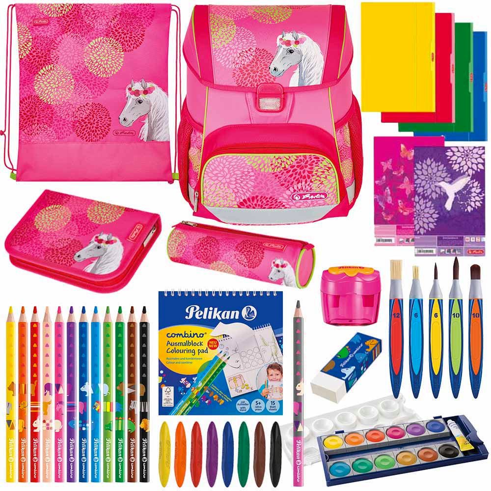 Schulranzen Set Loop Plus 14-teilig 2026 Mädchen Bloomy Horse