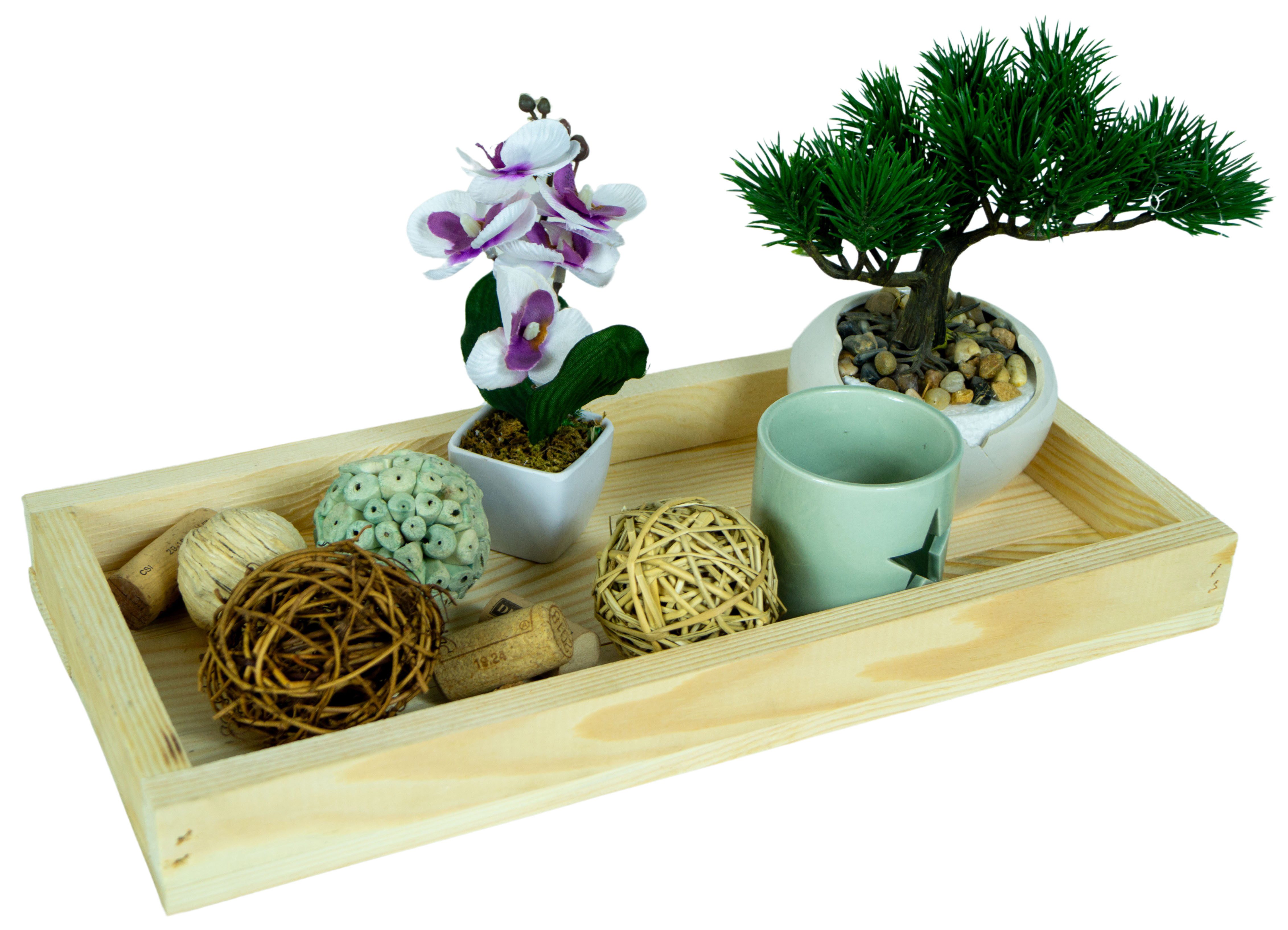 Kistenkolli Altes Land Allzweckkiste Kleines Dekotablett Emma 40x19x4cm in natur Schlüsselbox Aufbewahrung (Kein)