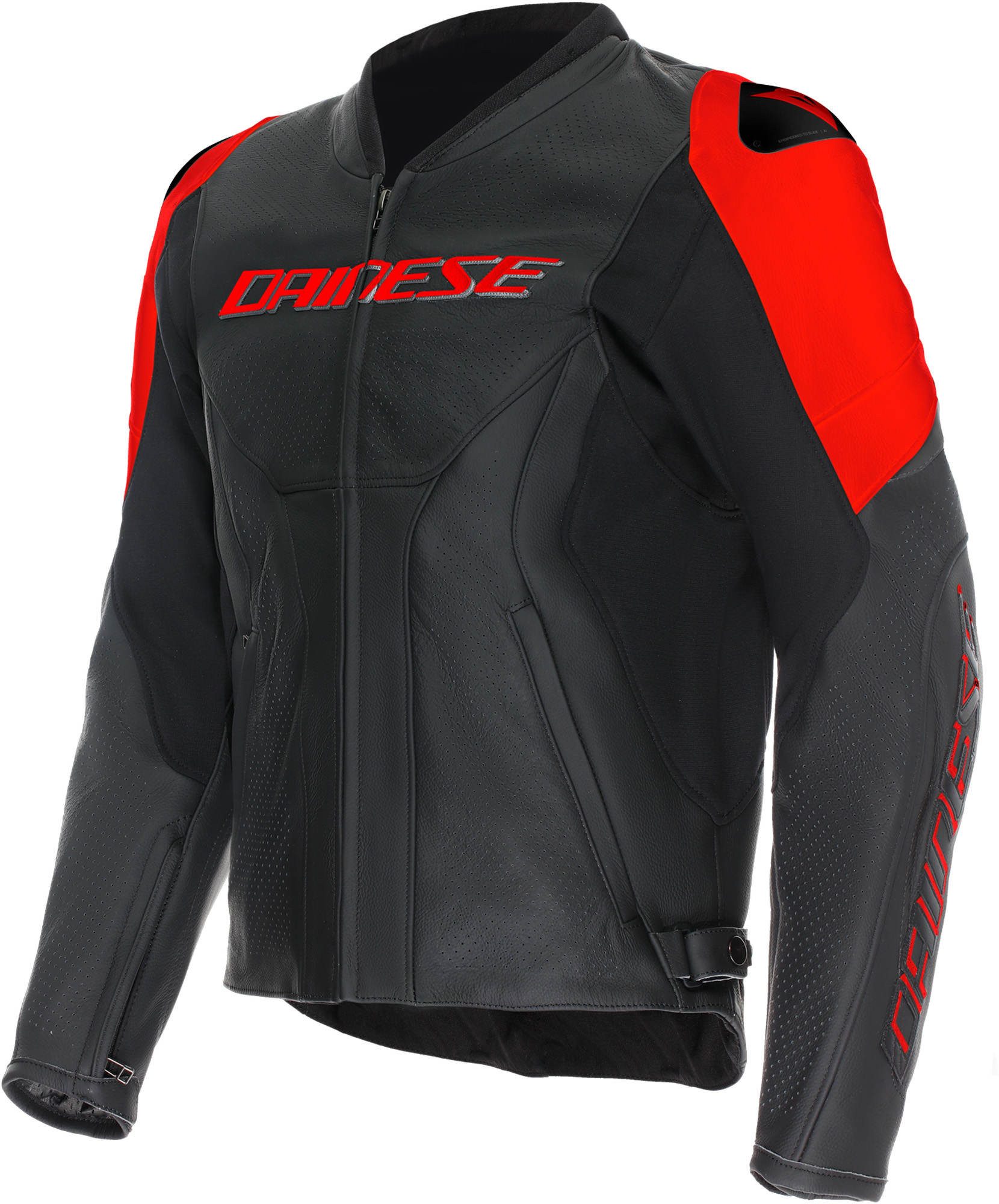 Dainese Motorradjacke Racing 5 perforierte Motorrad Lederjacke perforiert
