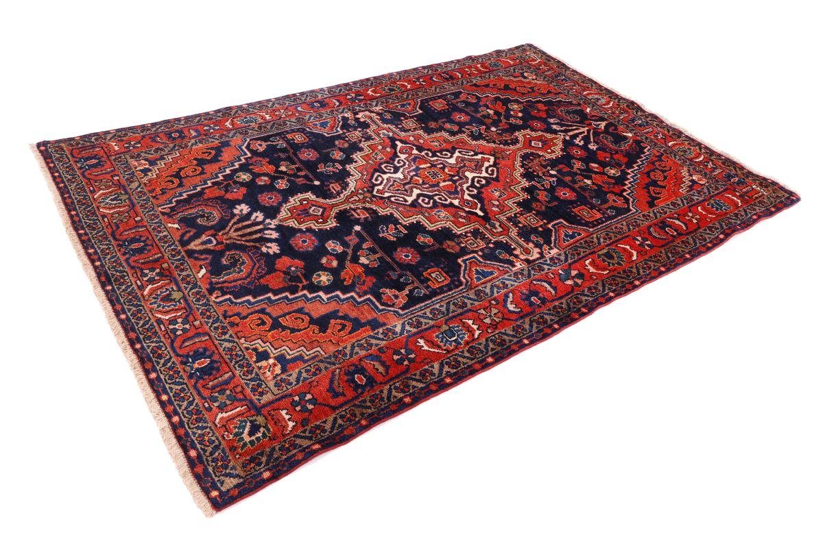 Trading, Orientteppich Malayer mm / Höhe: Orientteppich 141x216 Nain rechteckig, Handgeknüpfter 12 Perserteppich,