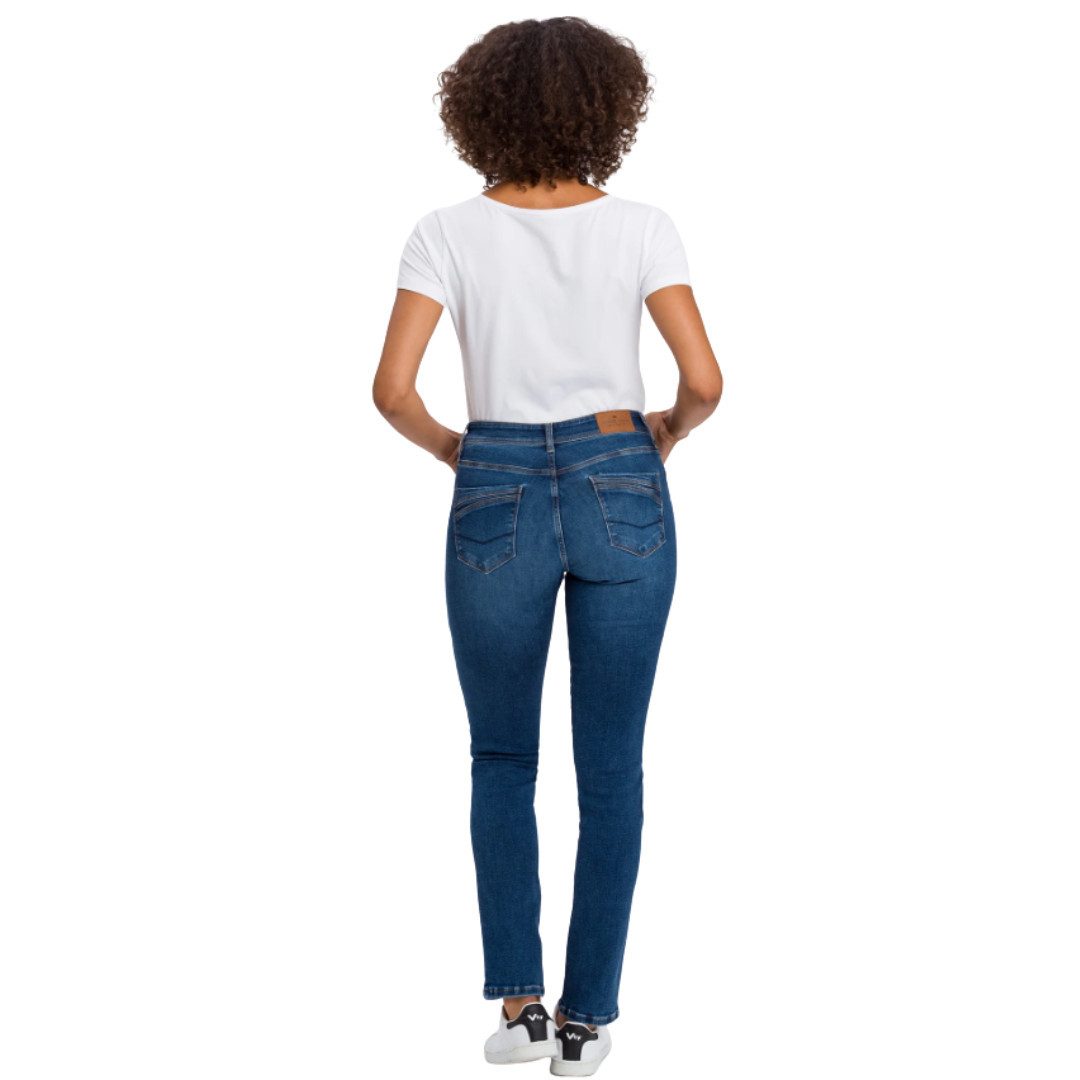 CROSS JEANS® Slim-fit-Jeans Anya P489-175 Dark Mid Blue