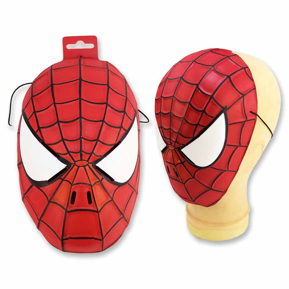 BEMIRO Verkleidungsmaske Spiderman Maske Kinder "Tobey" 2008 - ca. 24 cm