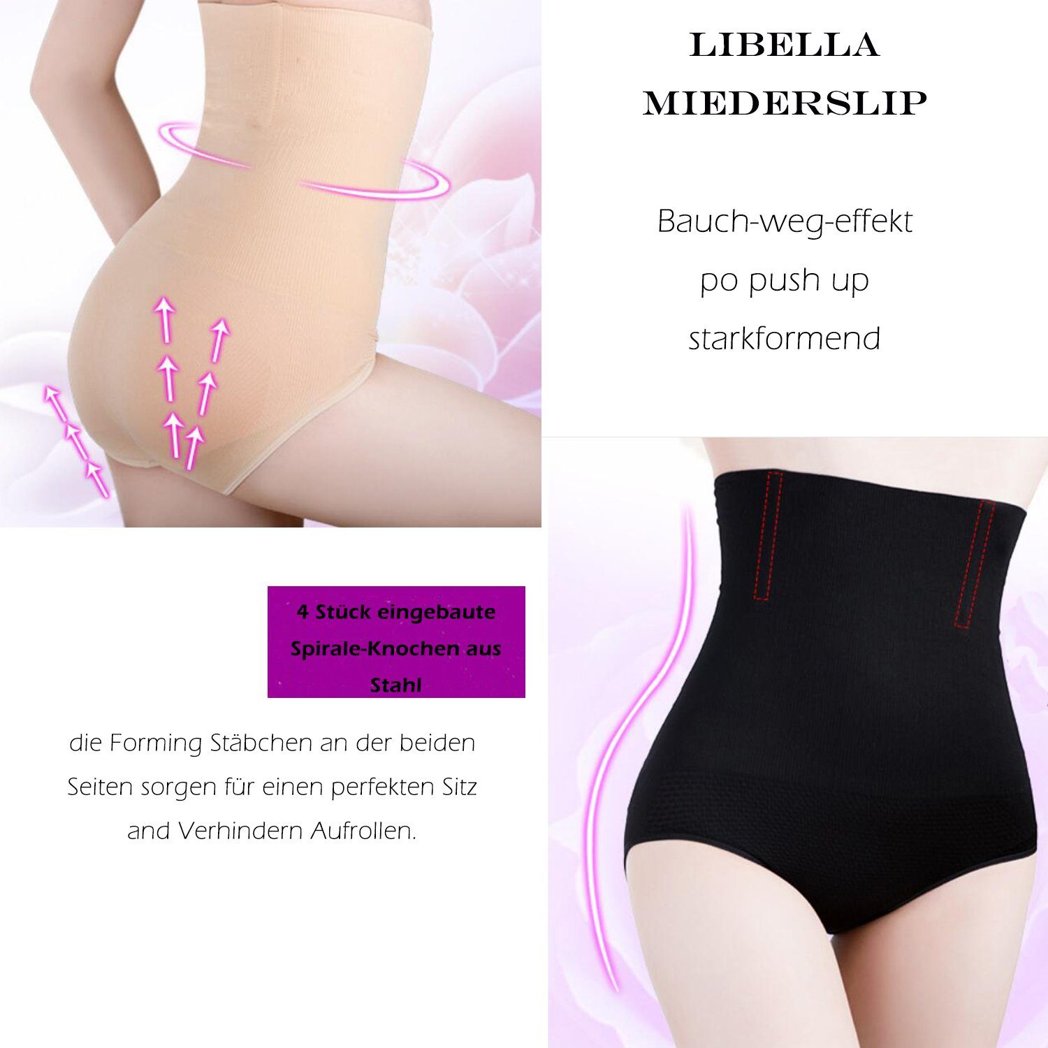 Libella Miederslip 3608-1er (1er-Pack) figurenformend Miederslip mit Bauch-Weg-Effekt
