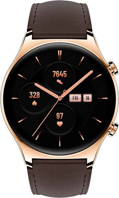 Honor Watch GS 3 Smartwatch (3,632 cm/1,43 Zoll), 8-Kanal-PPG-Herzfrequenzsensor