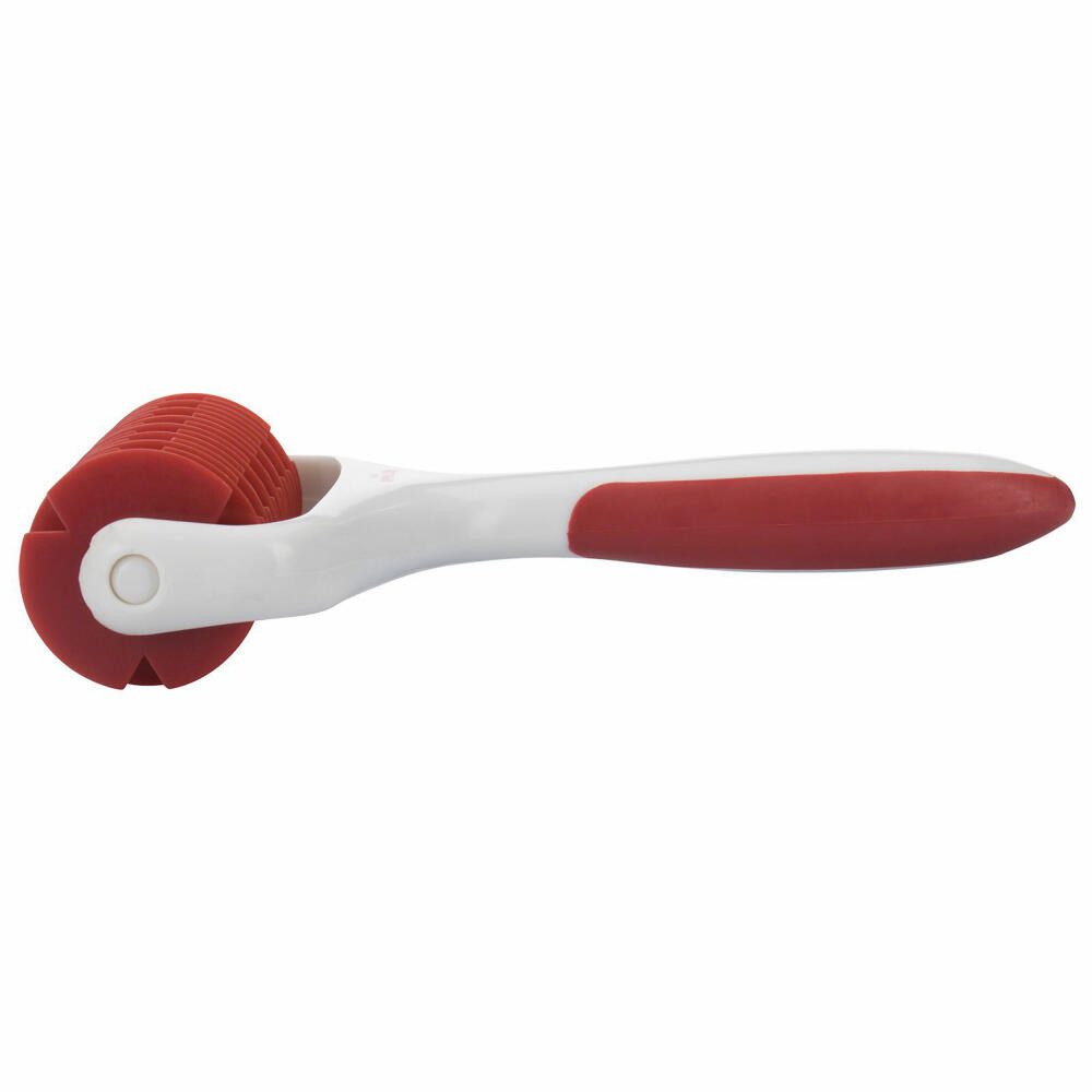 WESTMARK Teigschneider Gitterroller, Länge: 19,5 cm, Kunststoff, Weiß/Rot