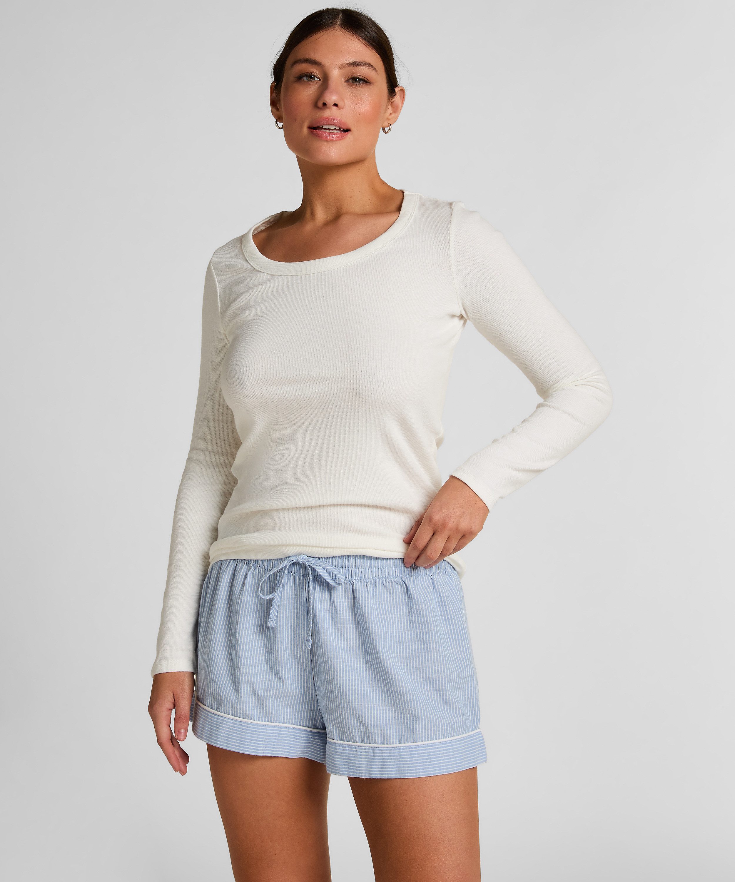 Hunkemöller Pyjama Shorts Baumwolle günstig online kaufen
