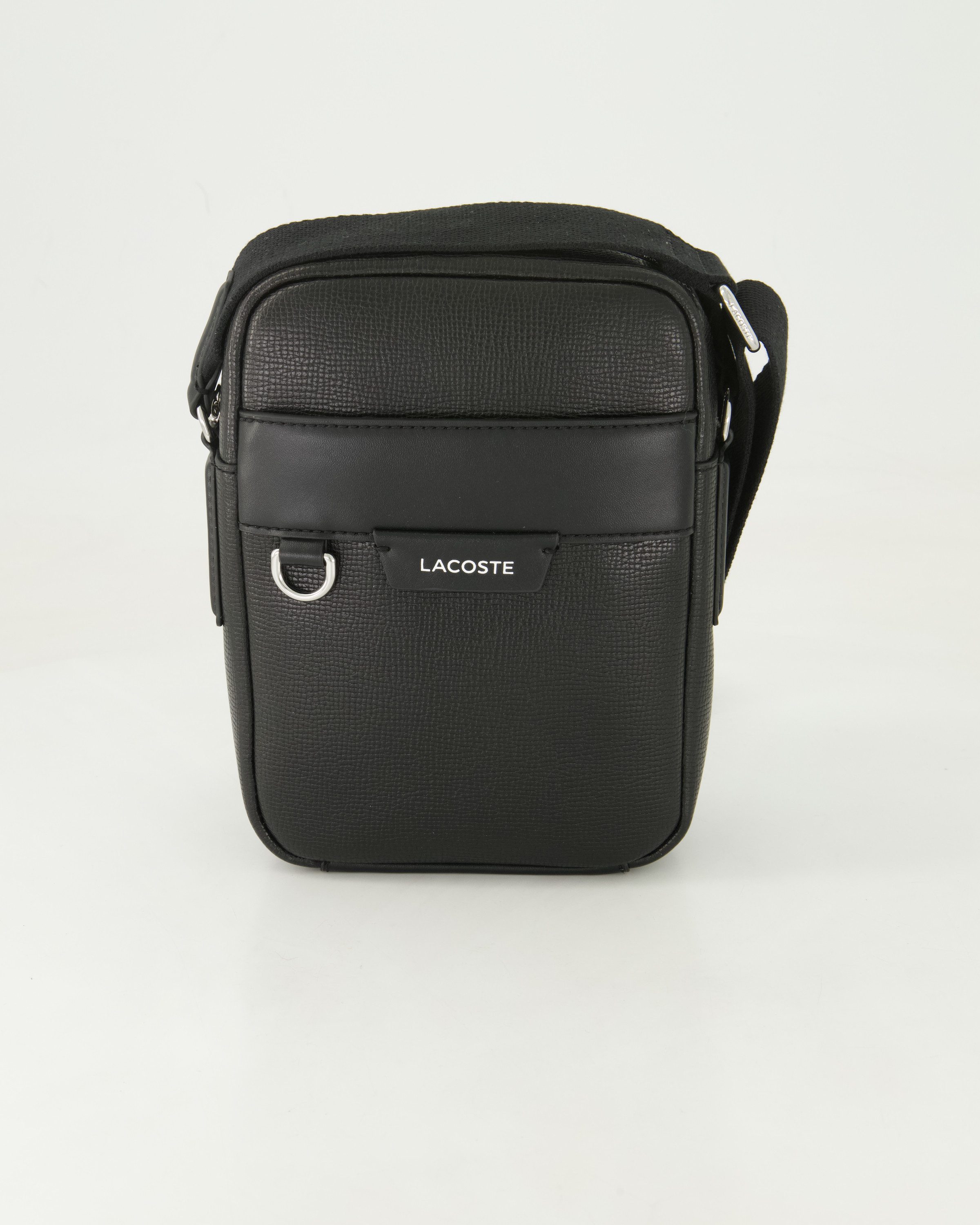 Lacoste Umhängetasche Camera Bag, Obermaterial: Leder