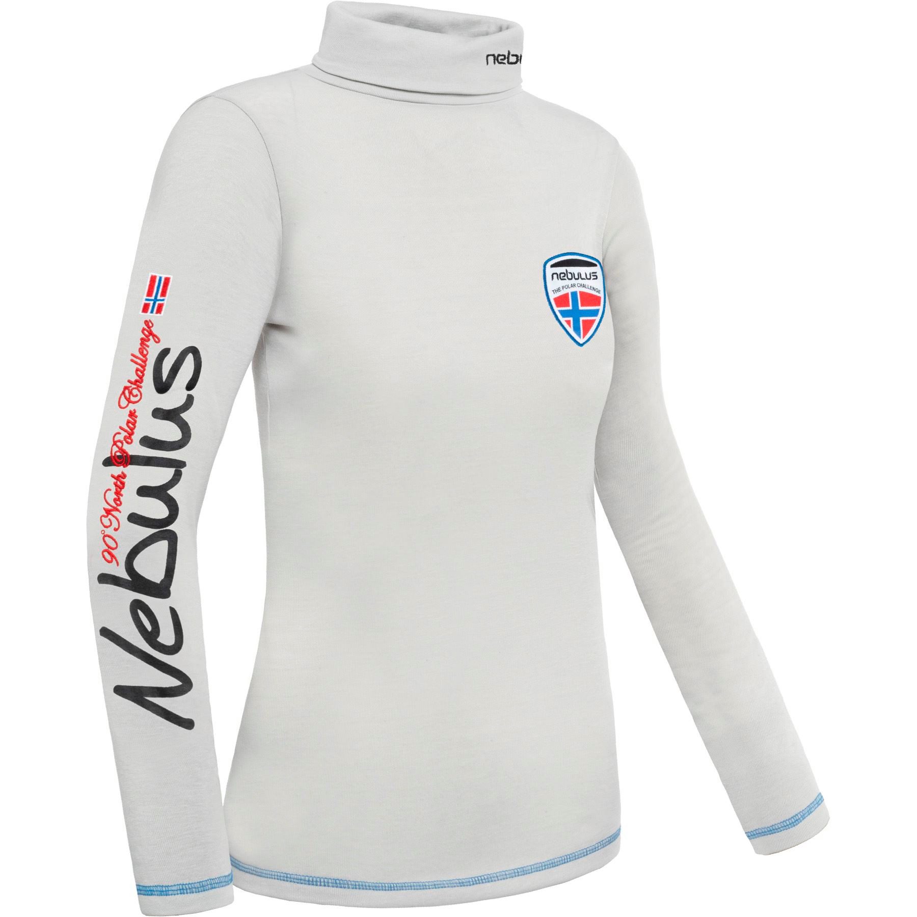 Nebulus Rollkragenpullover WARMER, P6016 - Damen, grau, M/38
