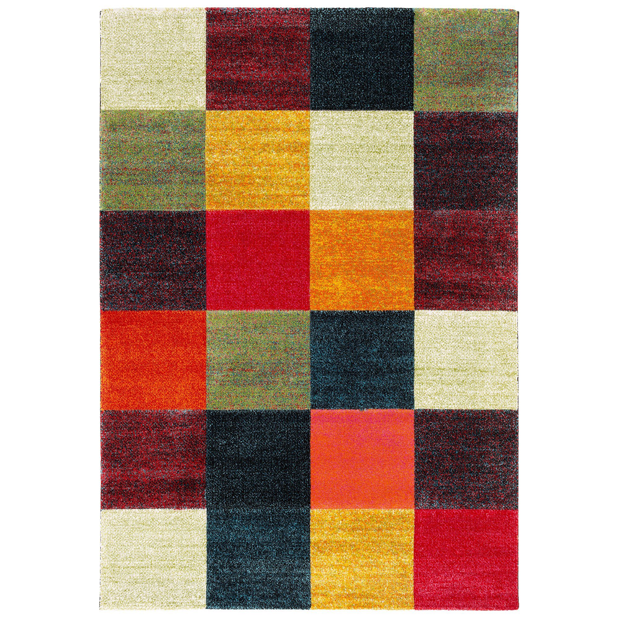 Pergamon Designteppich Designer Teppich Maui Modern Karo, Rechteckig, Höhe: günstig online kaufen