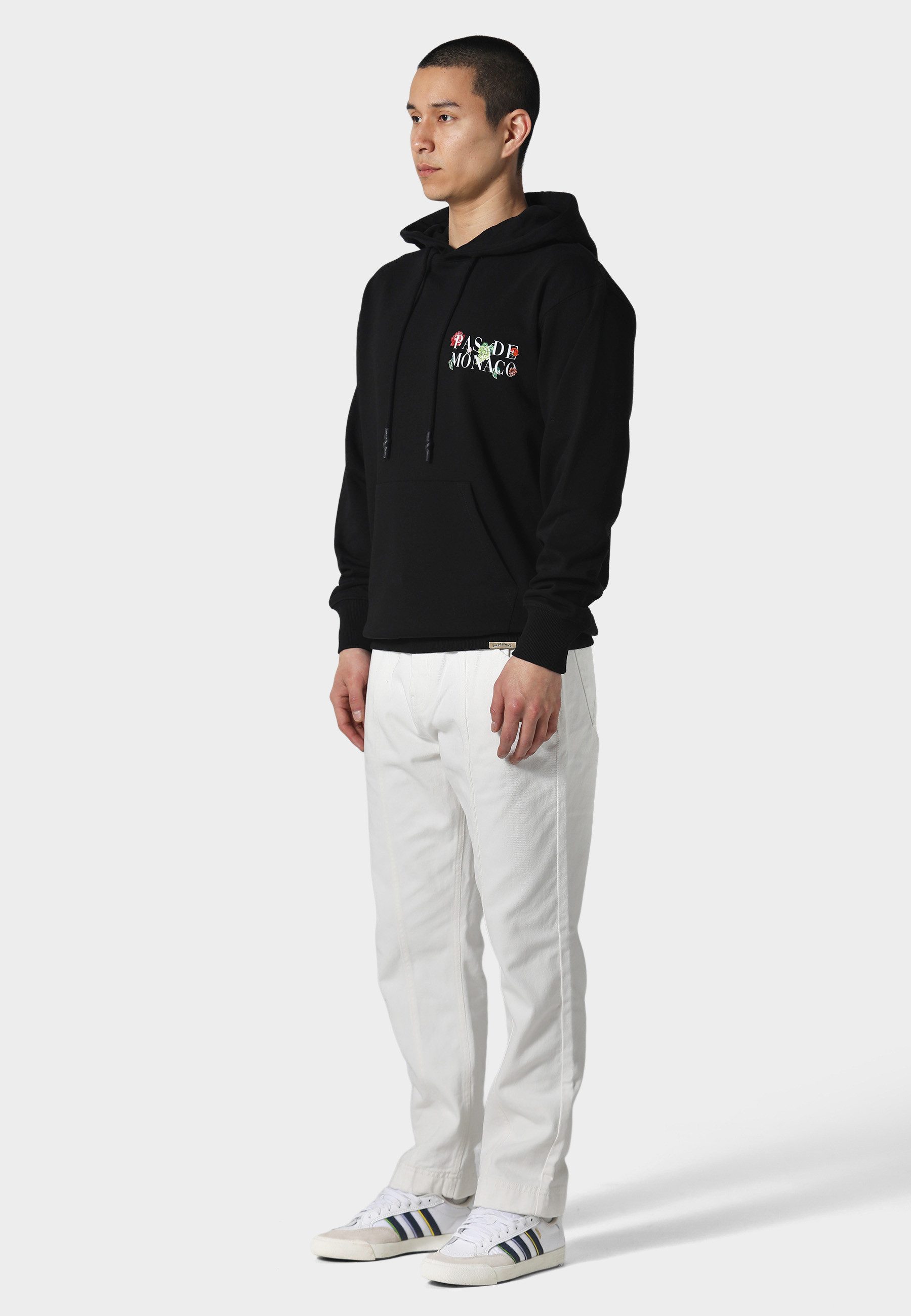 Pas De Monaco Kapuzenpullover Pas De Monaco FLORALE-H HOODY (1-tlg)