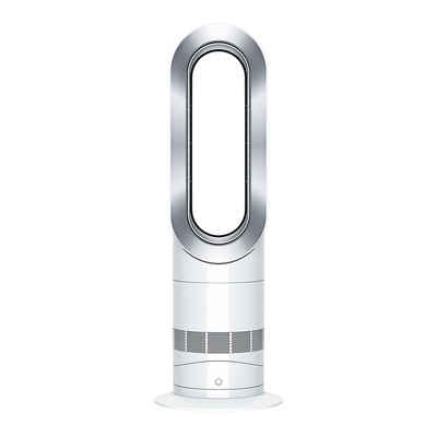DYSON Tischventilator AM09 Hot+Cool Ventilator Heizlüfter Weiß/Silber