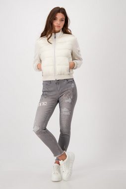 Monari Steppjacke Gesteppte Jacke mit Sweatstoff