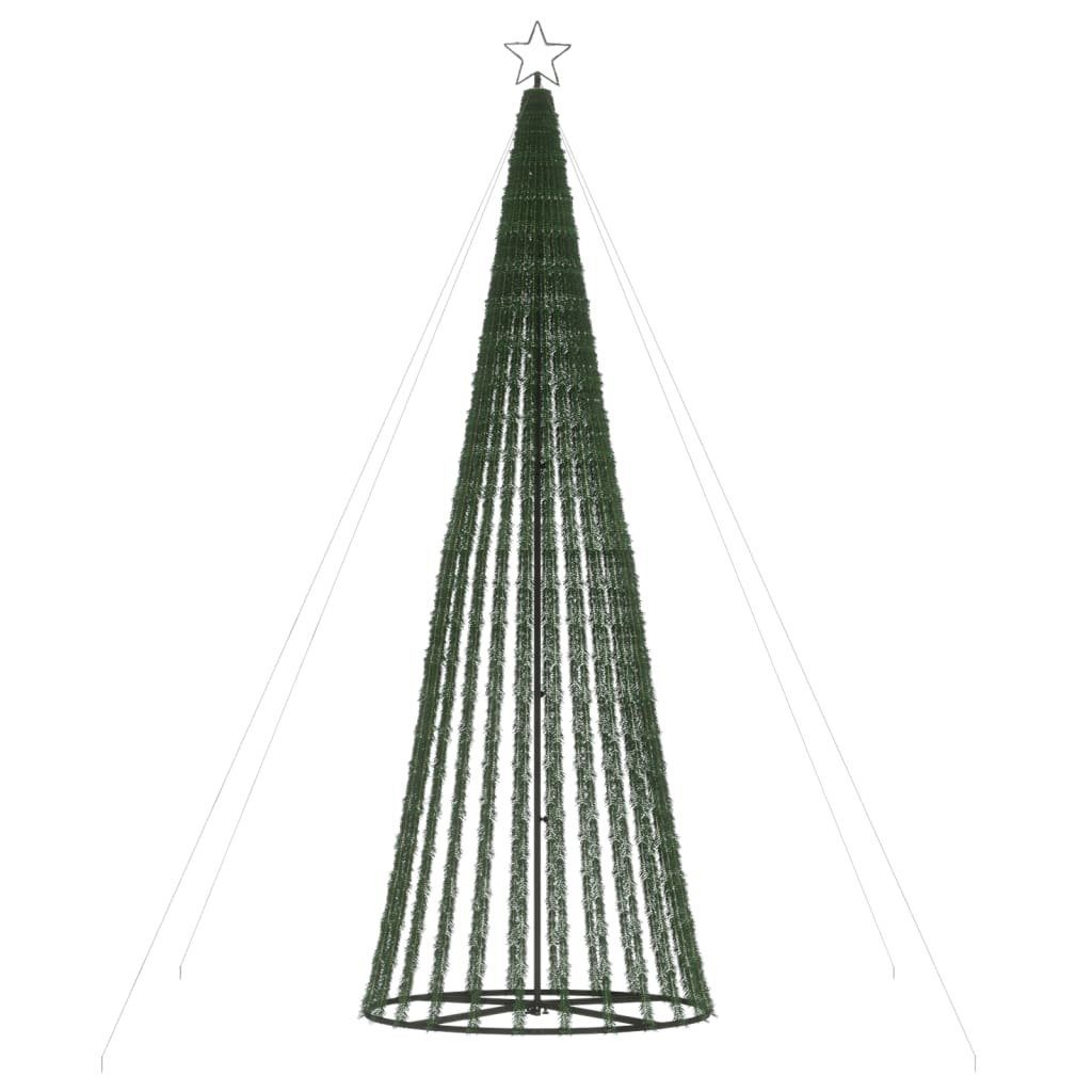 vidaXL LED Baum LED Weihnachtsbaum 688 LEDs Warmweiß 300 cm – Bild 5 von 5
