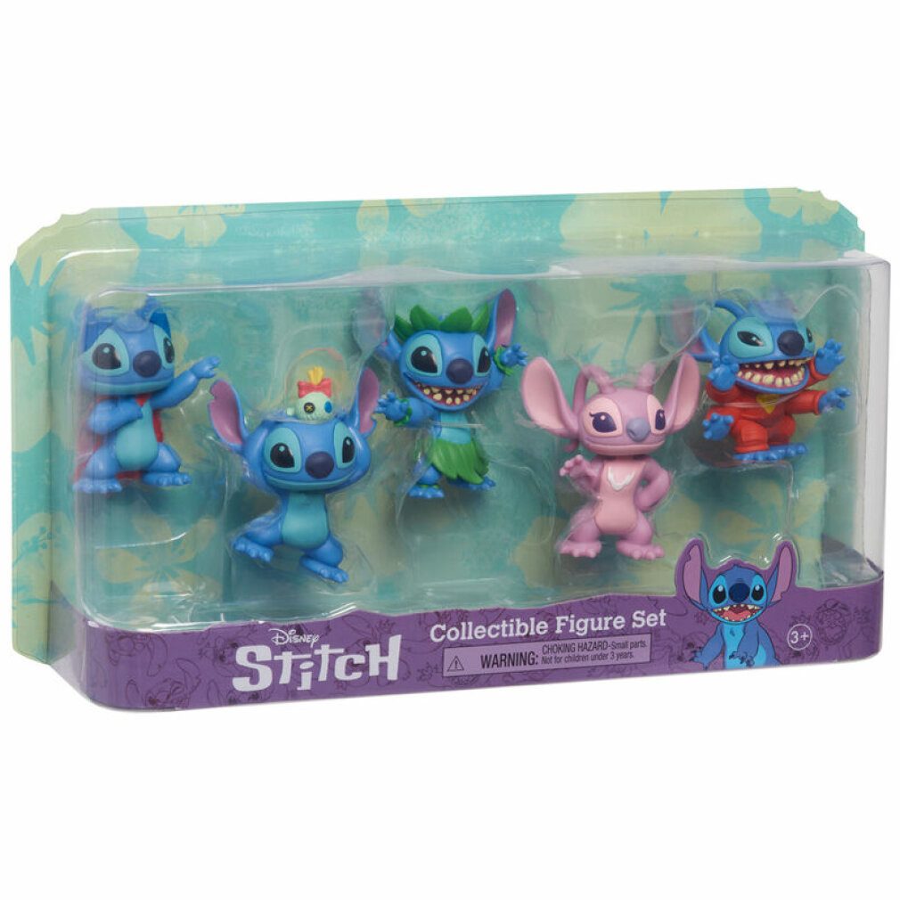 Just Play Spielfigur Disney Stitch Pack 5 Figuren 7cm