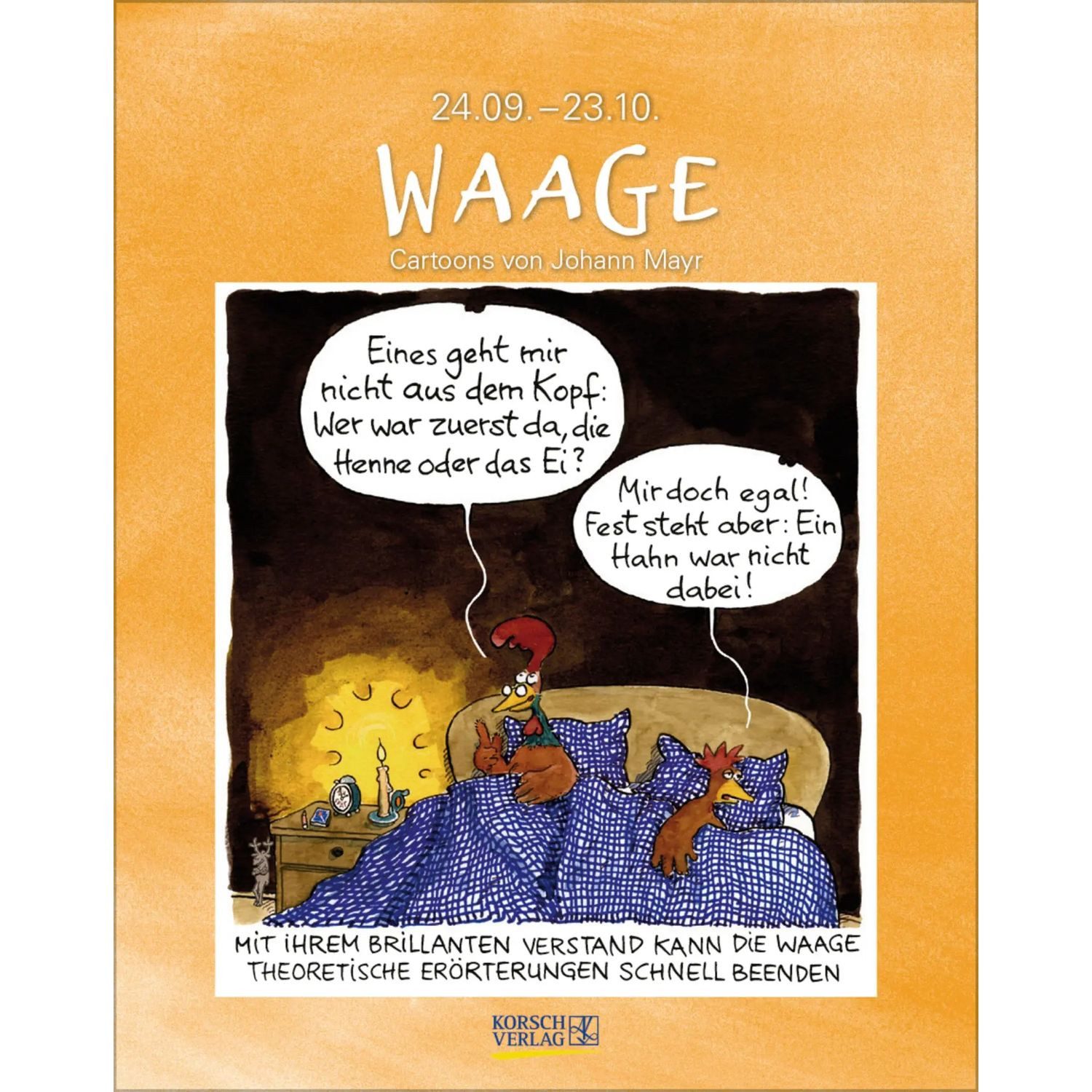 Korsch Verlag Wandkalender Waage 2027
