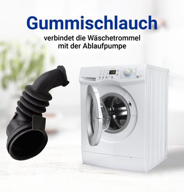 VIOKS Saugschlauch Faltenschlauch Ersatz für Miele 5913440, für Waschmaschine