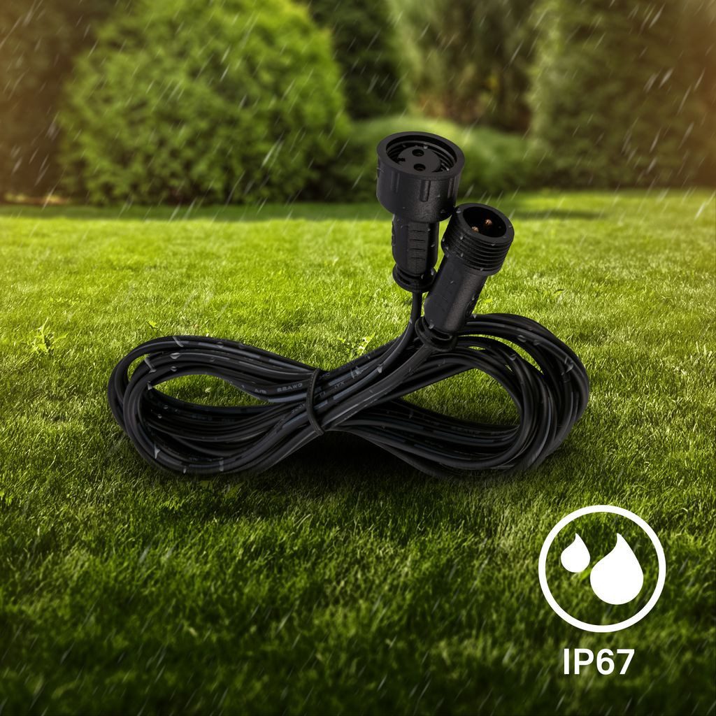 Briloner Leuchten Gartenstrahler 3920035, LED fest integriert, 2700K - Extra-Warmweiß