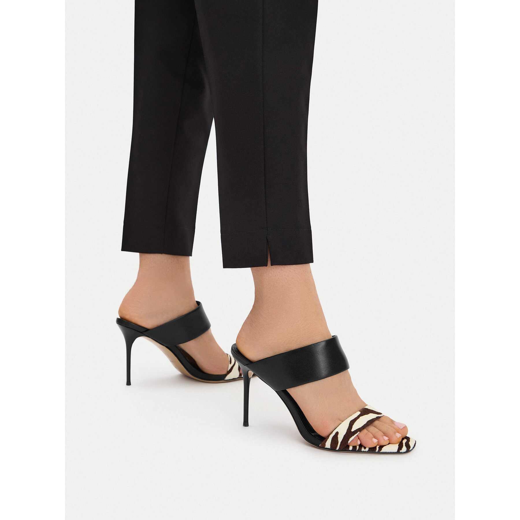 Eva Minge Eva Minge Damen-Flip-Flops, schwarz Badepantolette