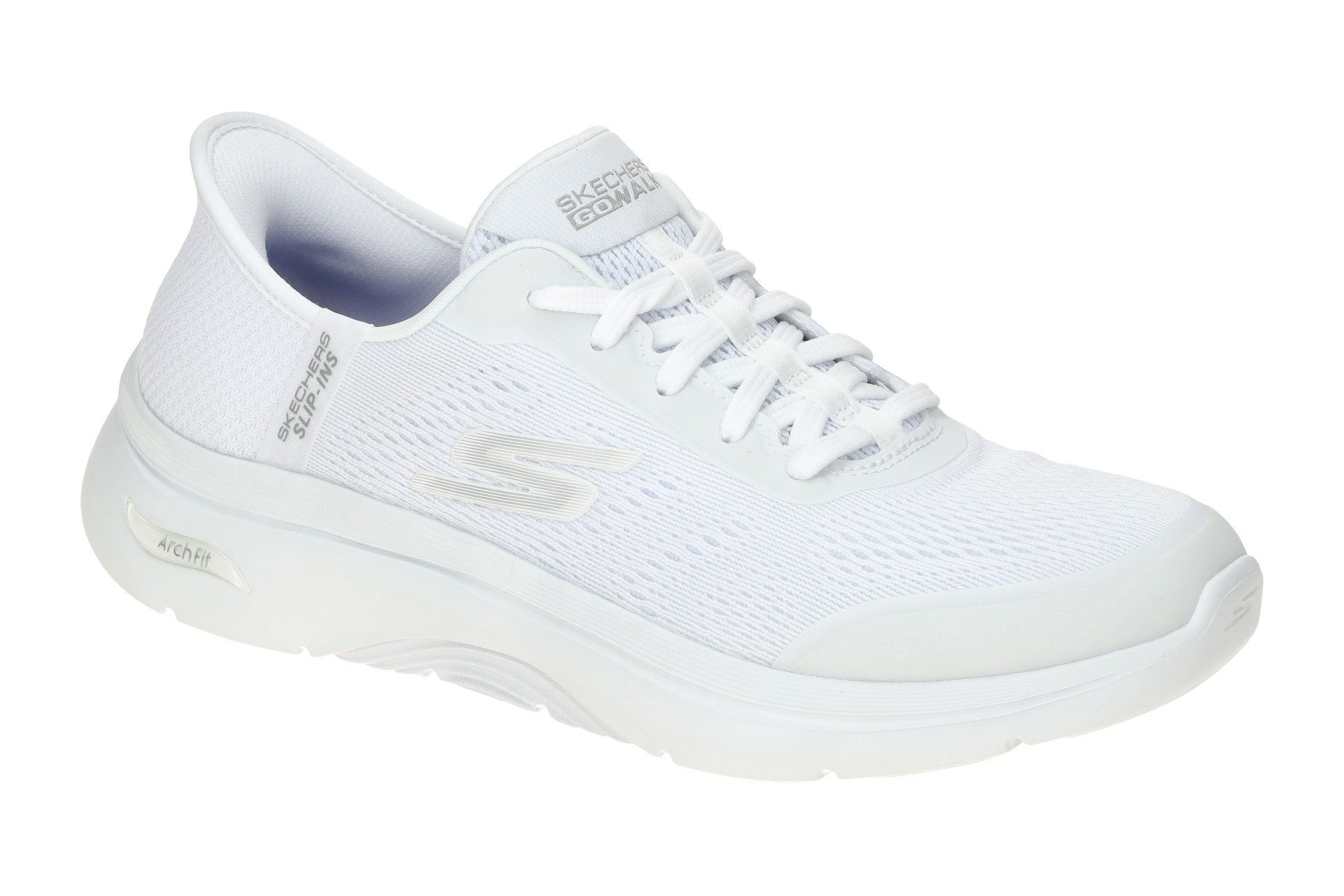125319 WHT Schnürschuh