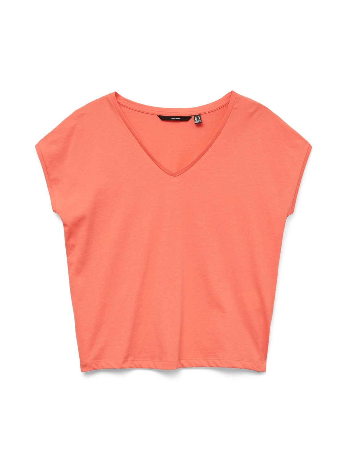 Kurzarmshirt VMLUNA SS V-NECK TEE JRS NOOS
