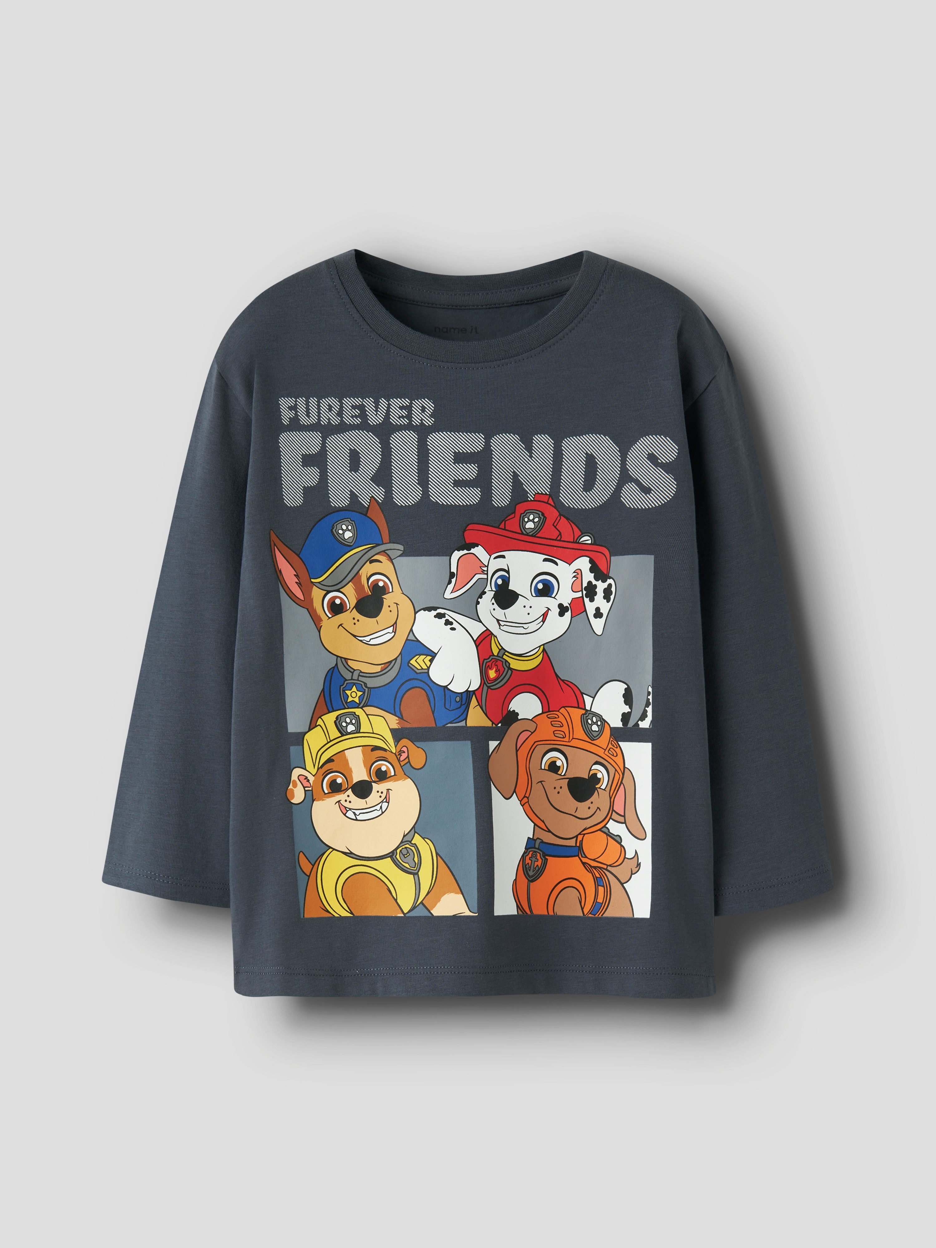 Name It Langarmshirt NMMANDREAS PAW LS NREG TOP CPLG Baumwollmischung, regular fit, Paw Patrol – Bild 2 von 4