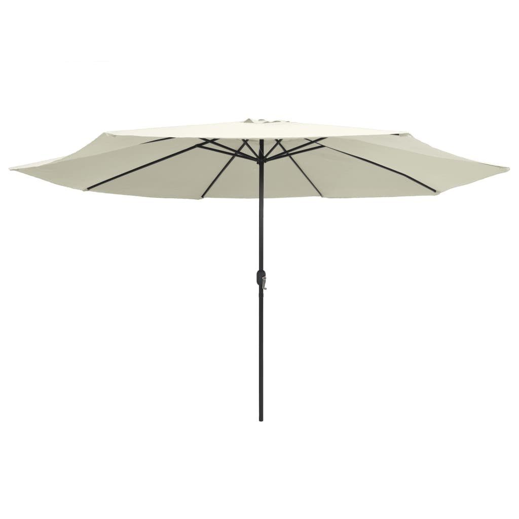 furnicato Sonnenschirm mit Metall-Mast 390 cm günstig online kaufen