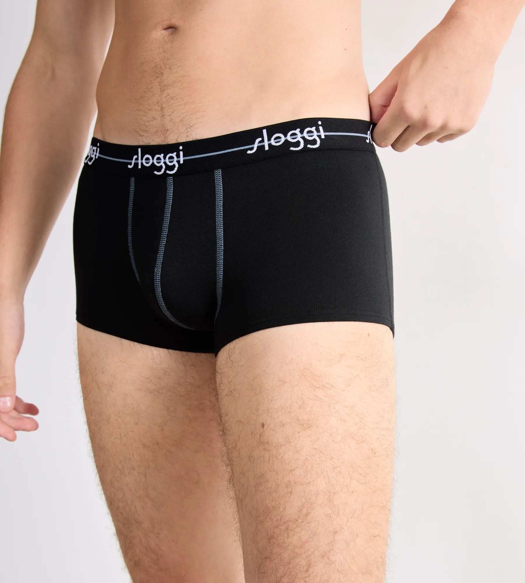 sloggi Hipster men Start (2er Pack) ohne Eingriff, weicher Logobund, Cotton-Mix