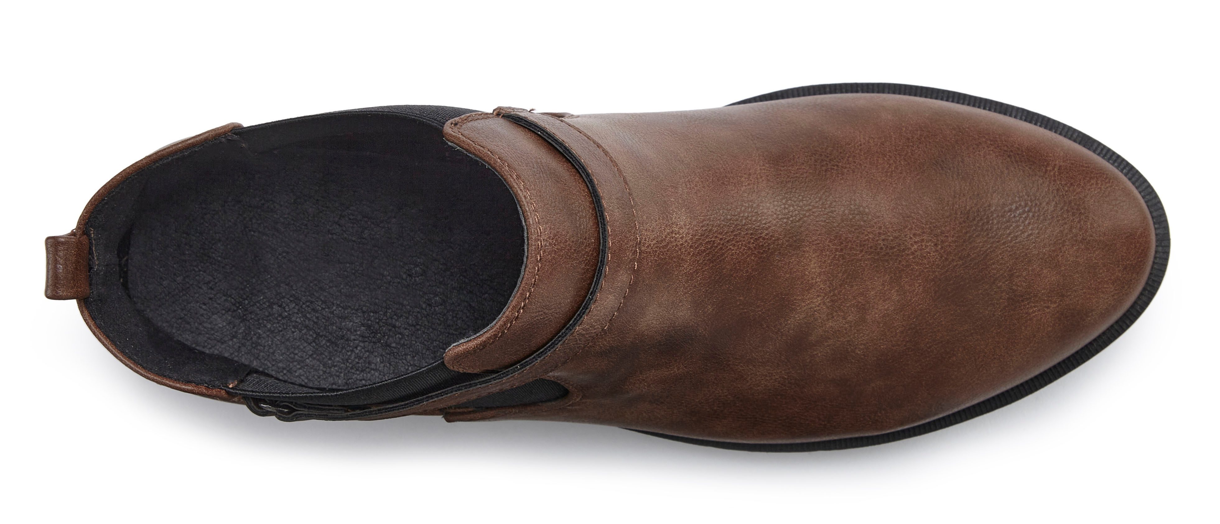 Vivance Chelseaboots mit Stretch-Einsatz, Stiefelette, Ankle Boots VEGAN