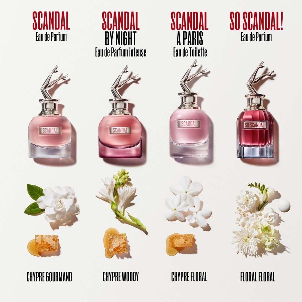 JEAN PAUL GAULTIER Gaultier Parfum Jean Eau de So Eau Glasflakon Scandal! de 80ml, Parfum Paul