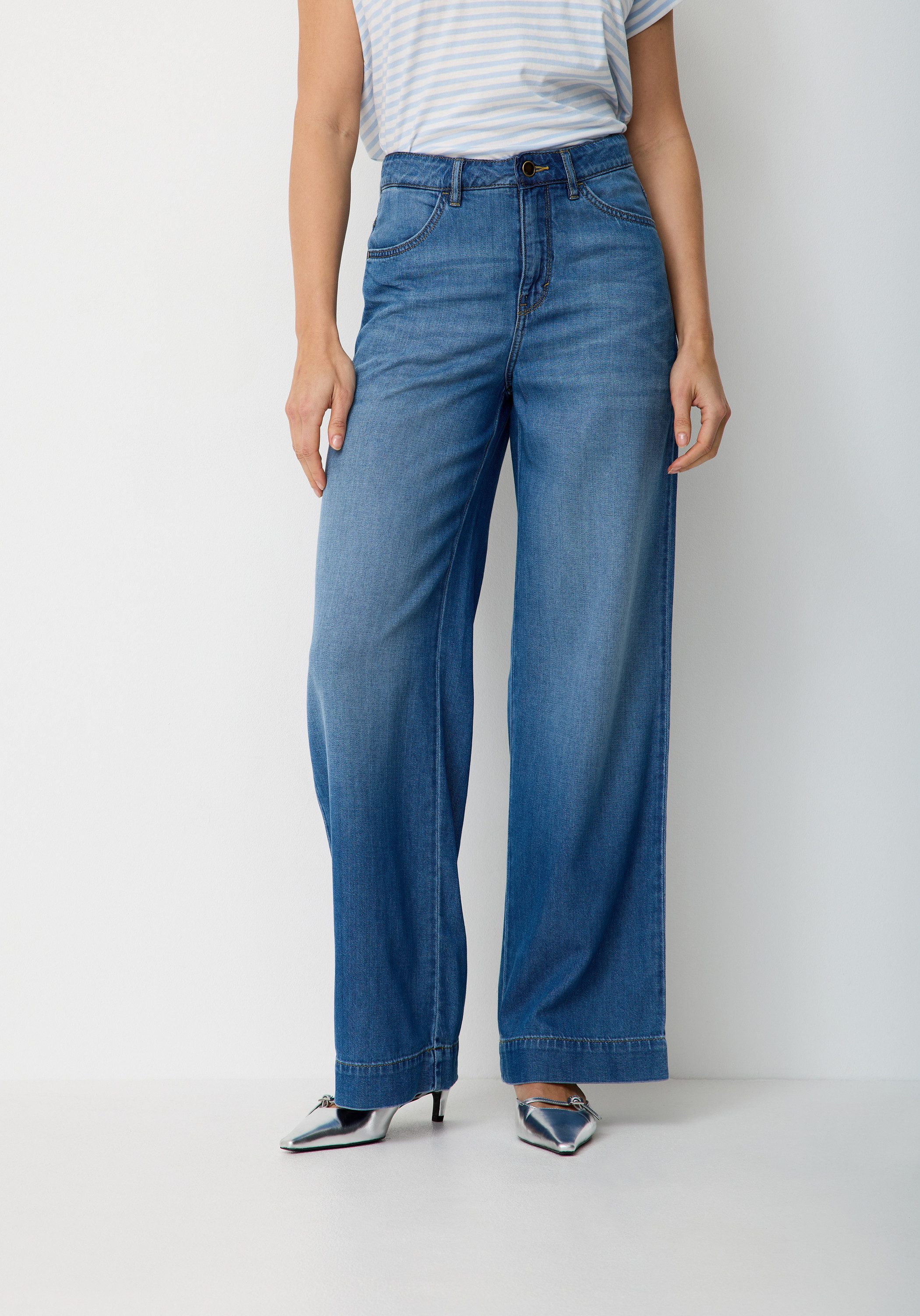 Paddock's Relax-fit-Jeans MARLENE Leichte Relaxed Fit Jeans aus Lyocell-Baumwoll Mischgewebe