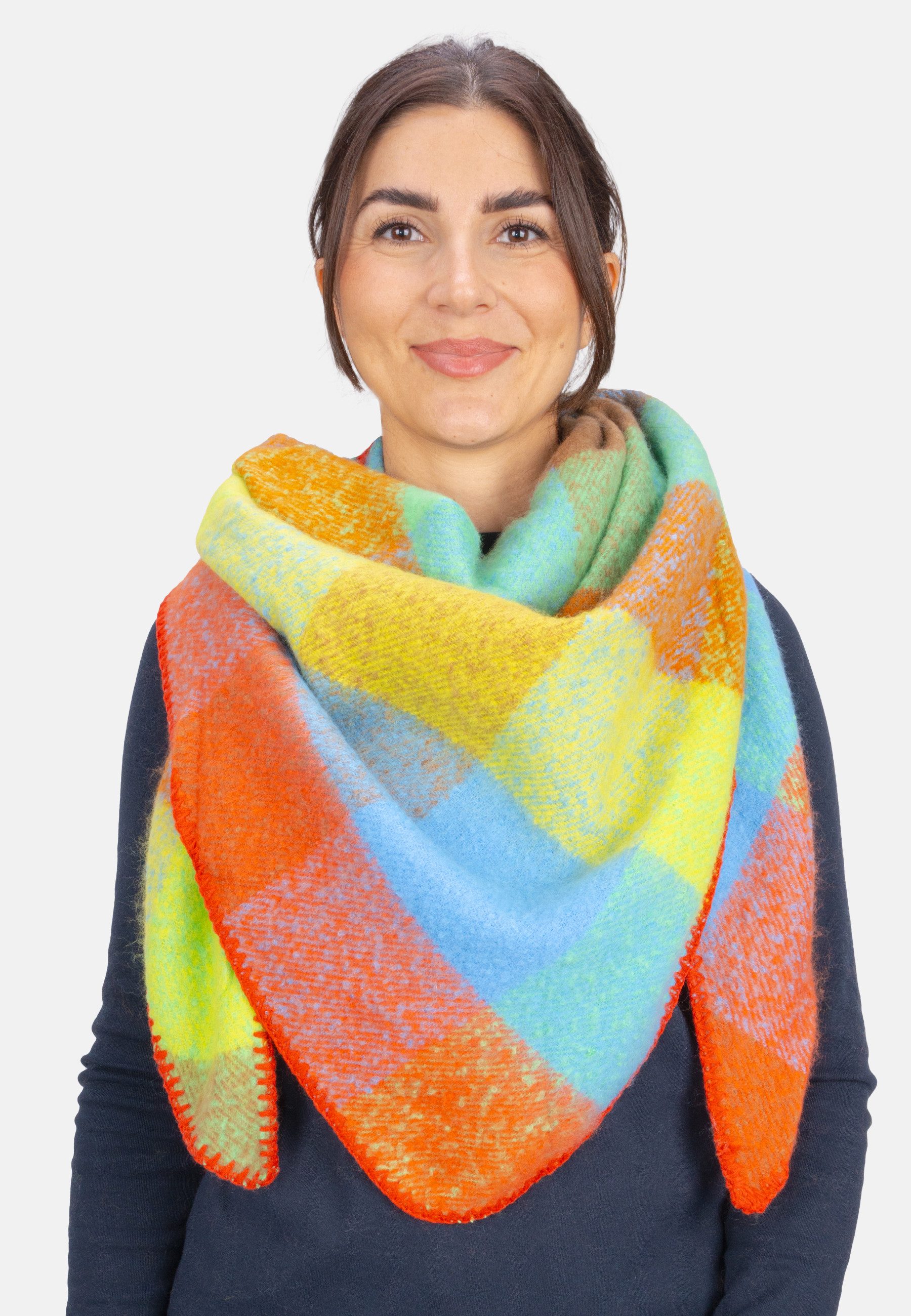 Seasons of April Schal GRETA, Bunter, kuschelig weicher Damen Schal in drei günstig online kaufen