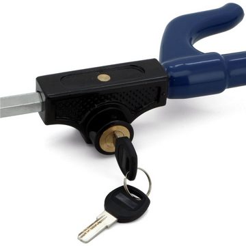BASI Lenkradkralle BASI® KFZ Lenkradkralle mit 2 Schlüsseln und LED‘s Typ 0004-0107