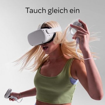 Meta 2 128 GB All-in-One VR-Brille mit 5K-Display, 3D-Audio, Hand-Tracking Virtual-Reality-Headset (umfangreichen VR-Inhalten Kabellose Freiheit, Guardian Boundary)