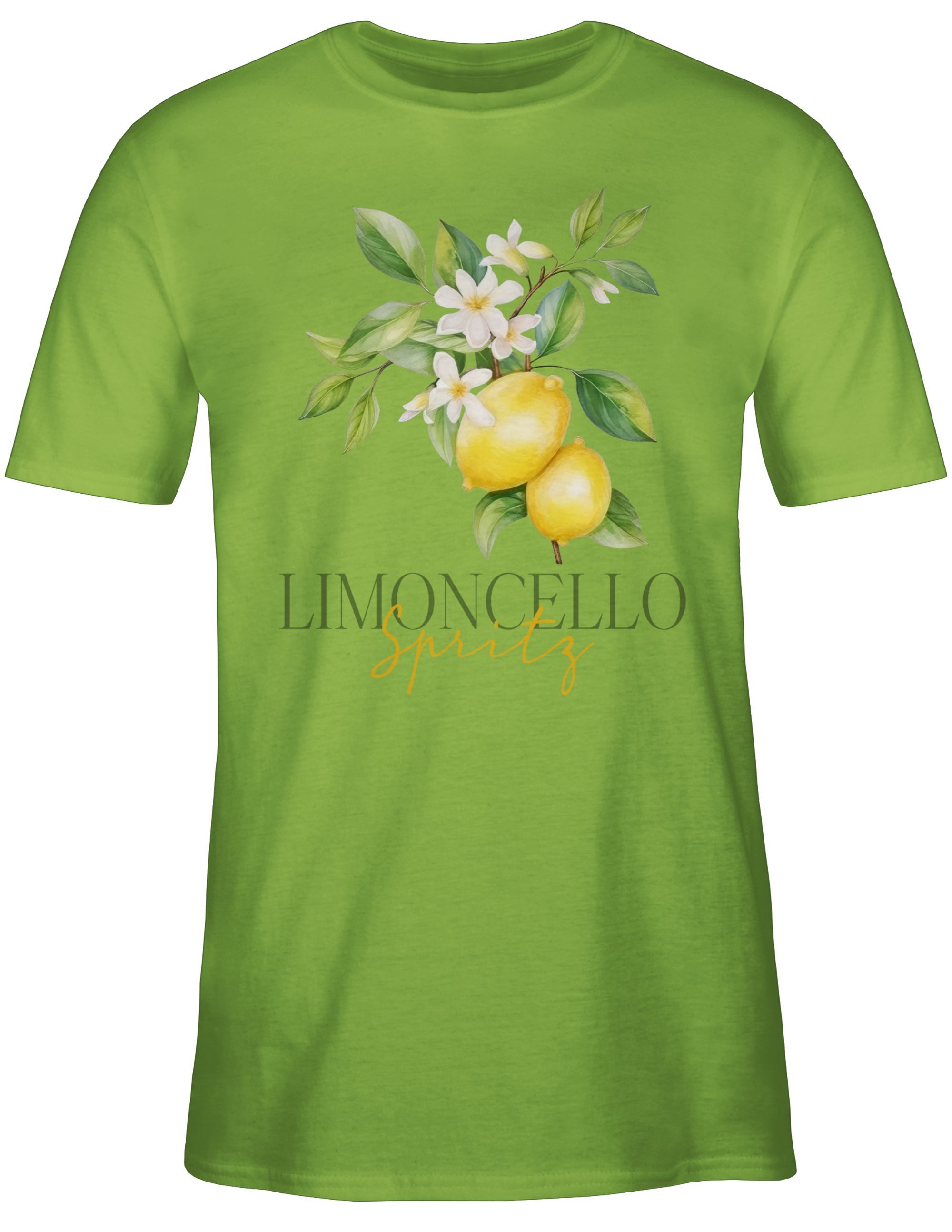 Shirtracer T-Shirt Limoncello Spritz, Italien-Fans, Italienischer günstig online kaufen