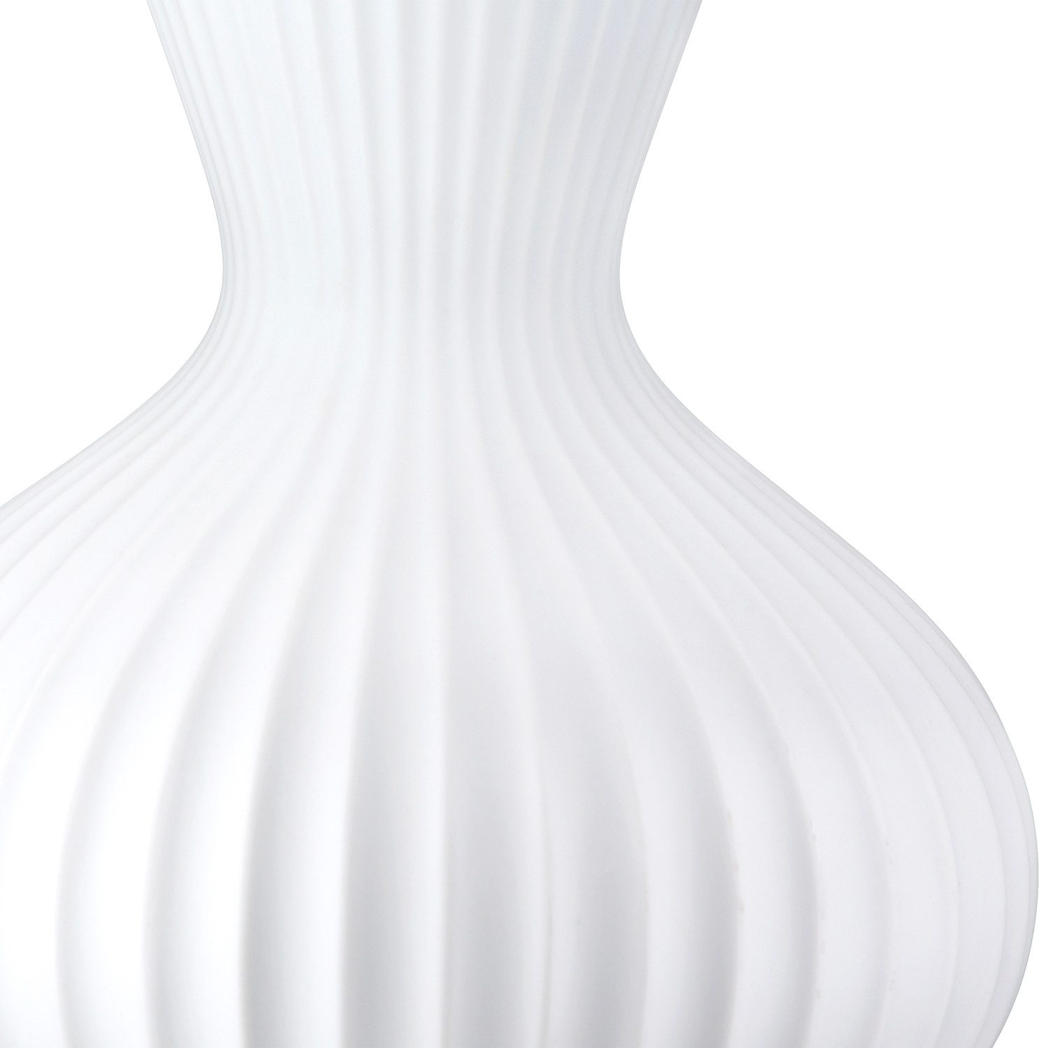GILDE Tischleuchte GRETA Tischleuchte - weiß - Porzellan - Höhe 29,5cm x Ø 20cm - Lampe, Tischlampe - Schreibtischlampe - Nachttischlampe