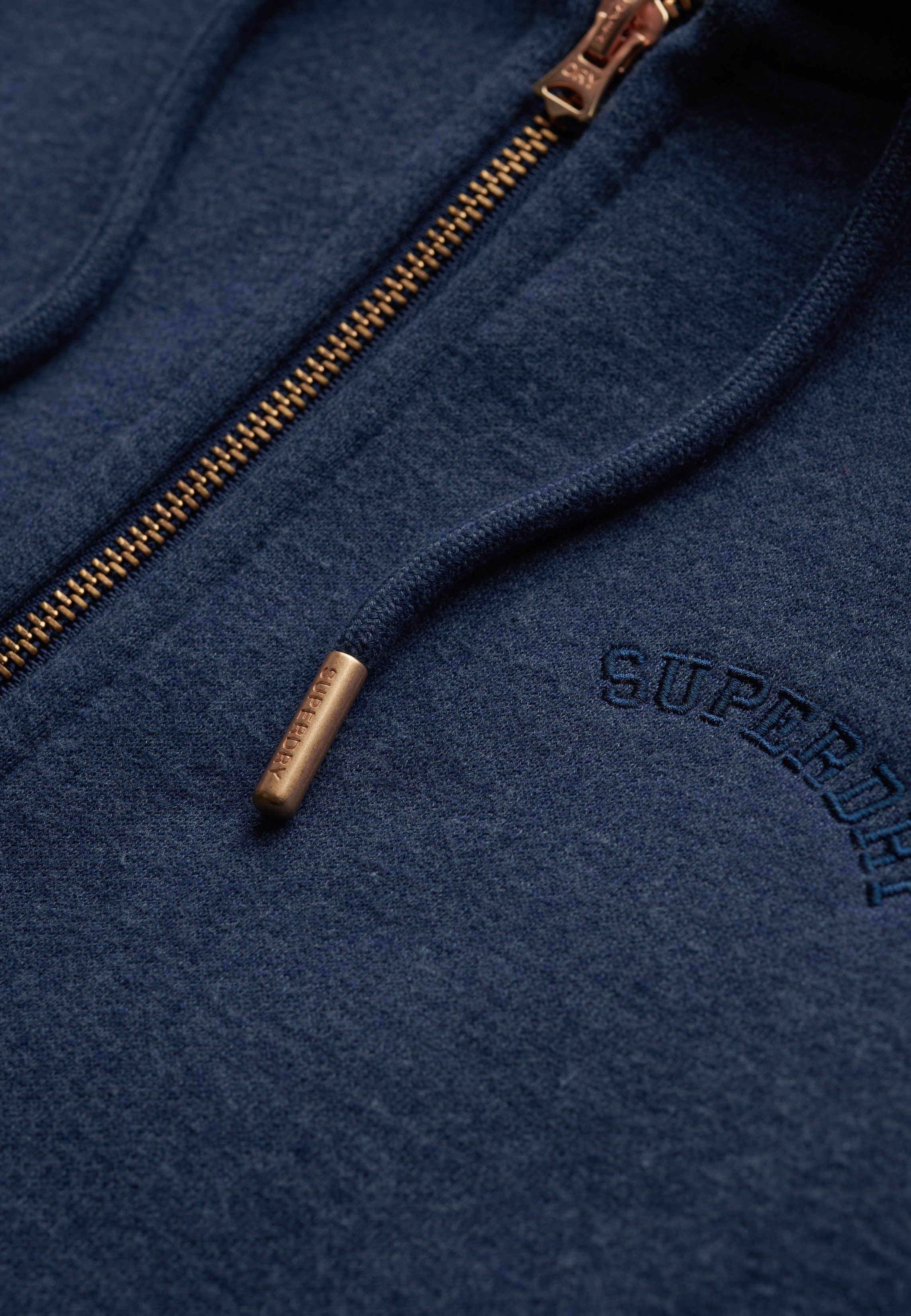 Superdry Kapuzensweatjacke ESSENTIAL LOGO ZIPHOOD HB
