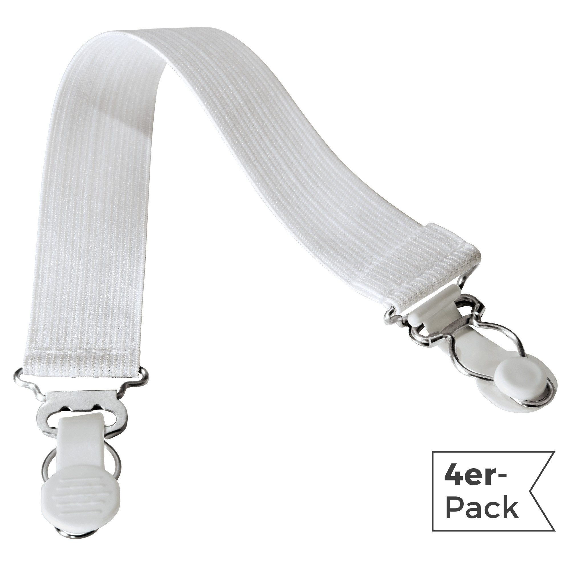 Matratzenauflage Bettlakenspanner im 4er-Pack, Uni günstig online kaufen