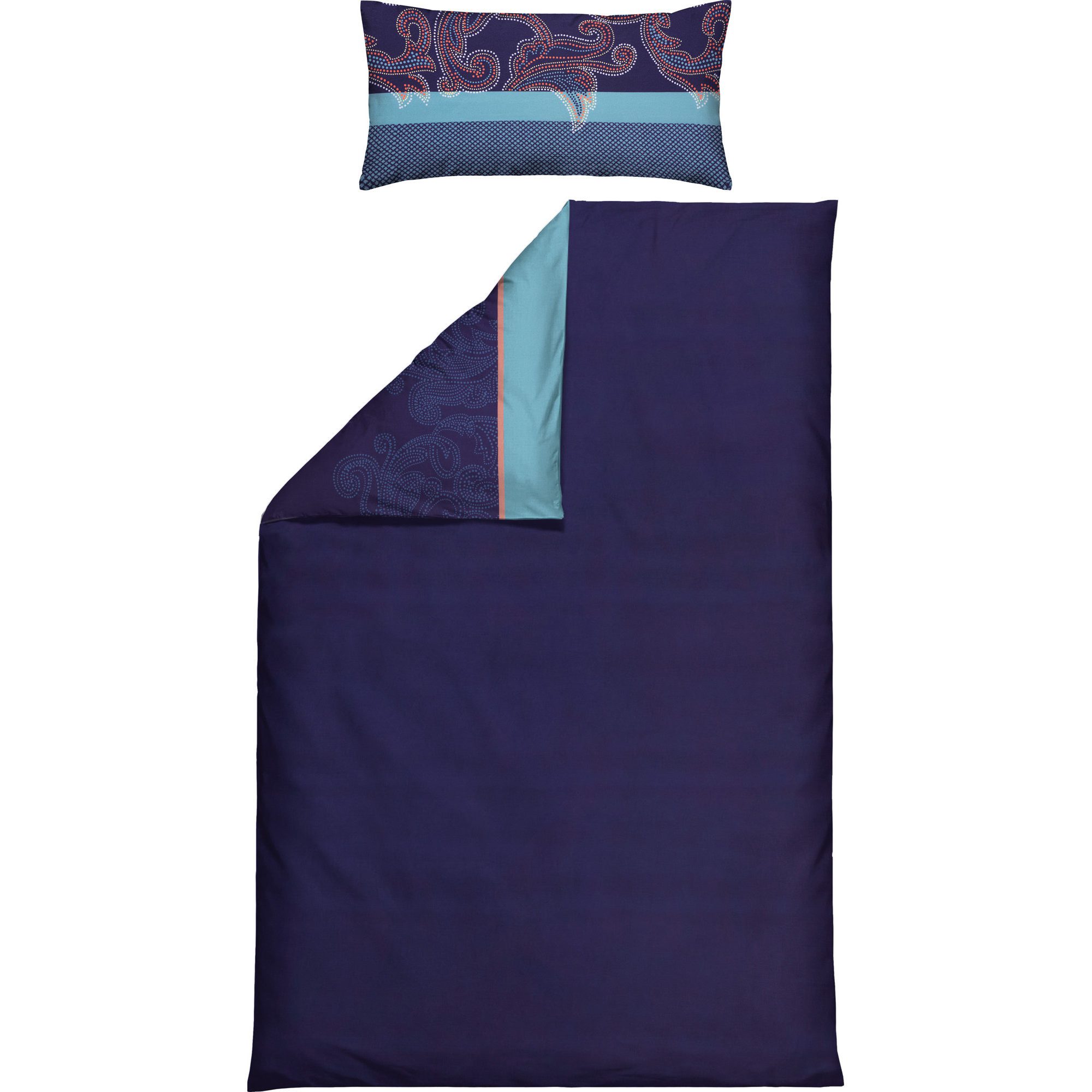 REDBEST Bettwäsche Wendebettwäsche, Mako-Satin, 2 teilig, günstig online kaufen