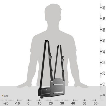 RICOO TRH-07 Halterung, (PC Halterung unter Schreibtisch Halter Computer Rechner verstellbar)