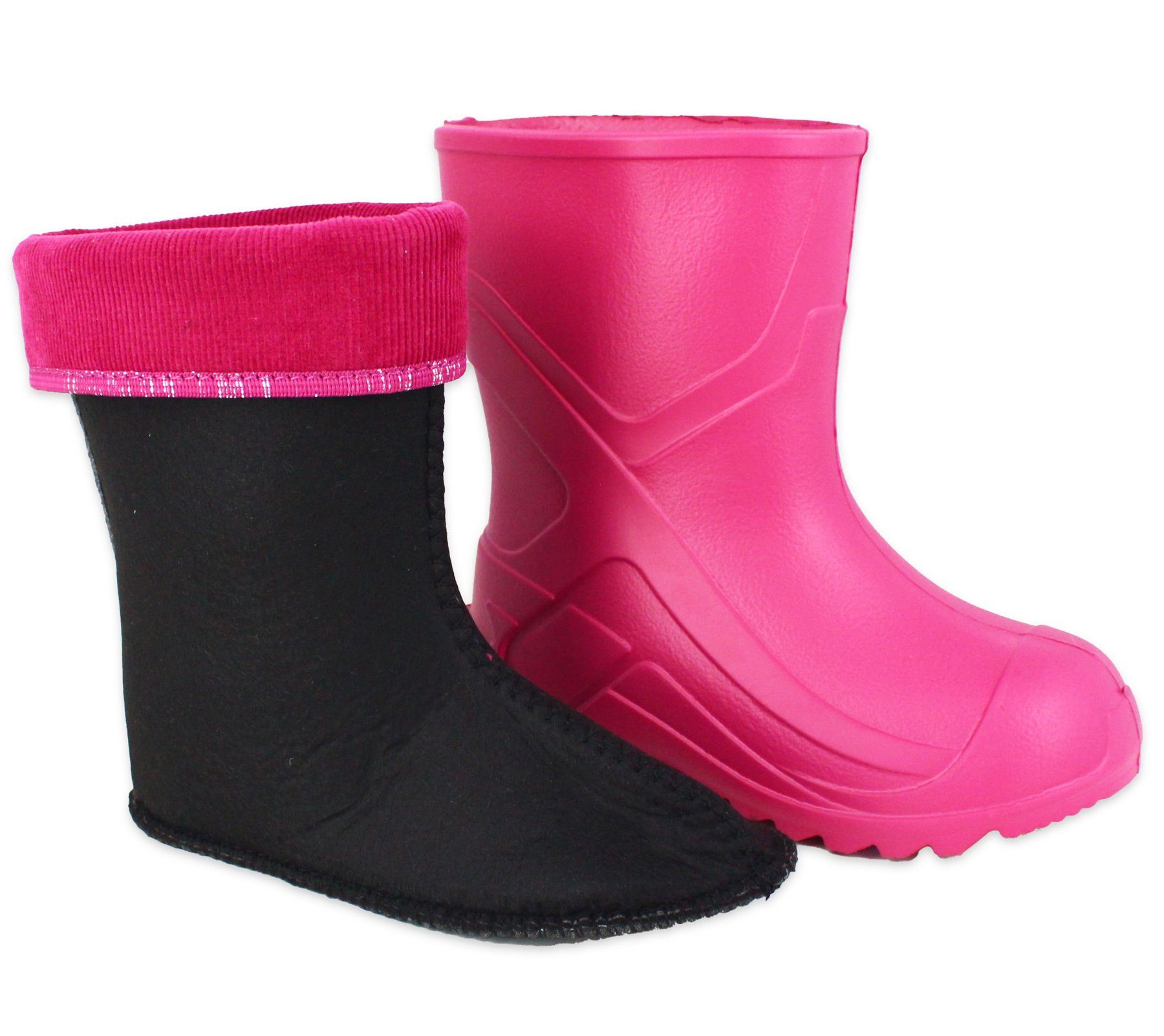 Beck Regenstiefel Ultraleicht  mit herausnehmbarem Warmfutter Gummistiefel (für warme Füße bei Nässe und Kälte, Isolierend bis -30 Grad) robust, wasserdicht, extrem leicht