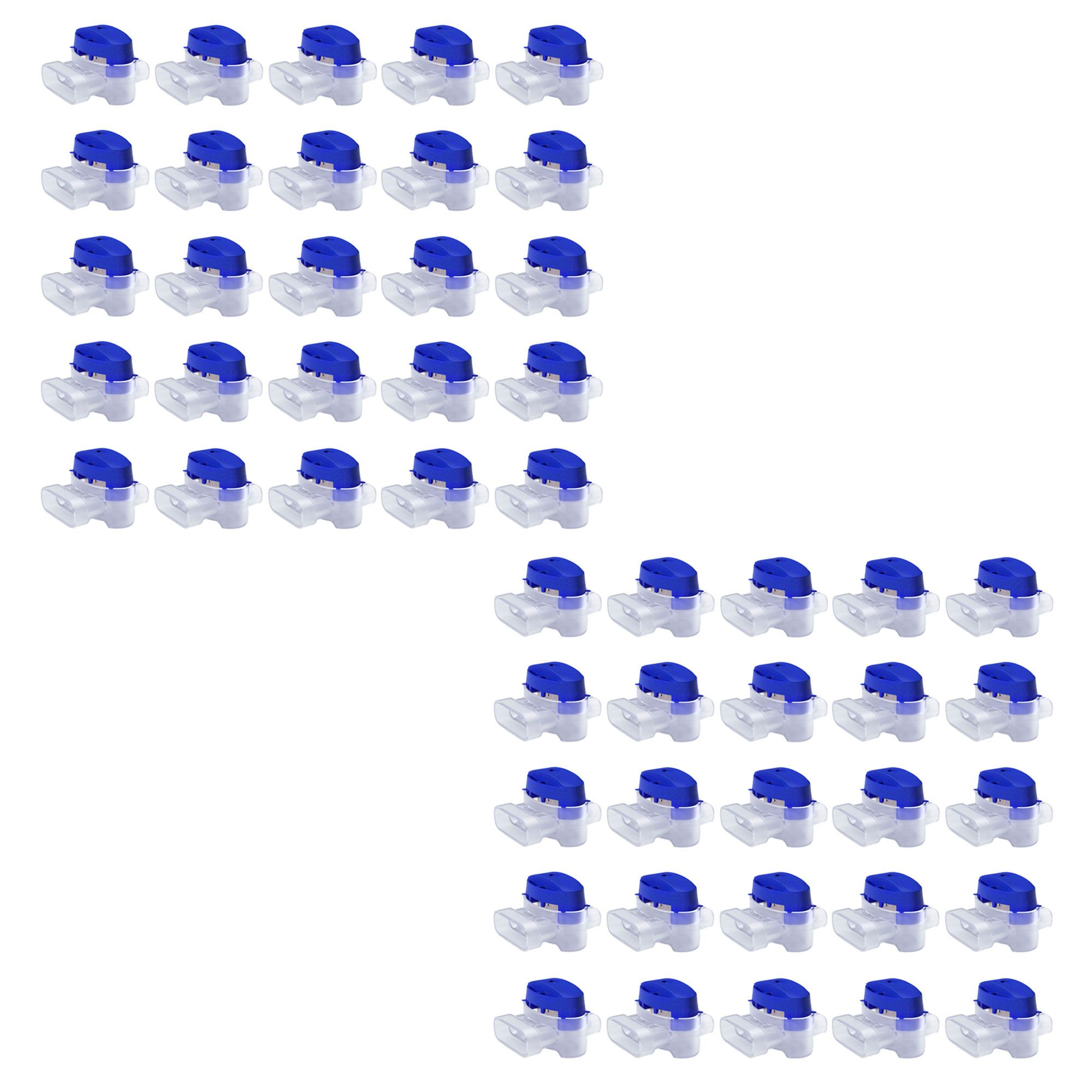 MOWHOUSE Kabelverbinder-Sortiment Gel Kabel Verbinder Mähroboter Anschlussklemmen, Set, 50-tlg., 50er, wasserdicht