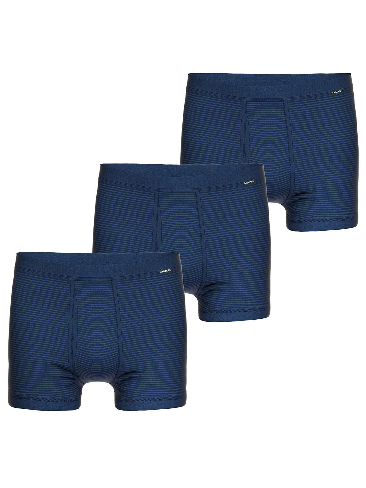 Ammann Retro Pants 3er Pack Hose kurz mit Eingriff Day Classic / Jean (Packung, 3-St) mit eingriff