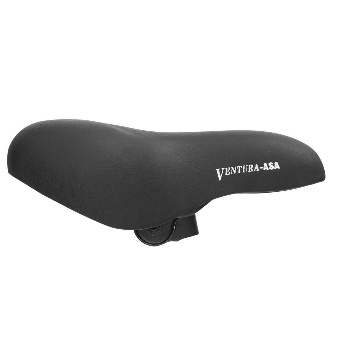 Ventura Fahrradsattel Kinder / Jugend Sattel 16" 24" incl. Sattelkloben schwarz