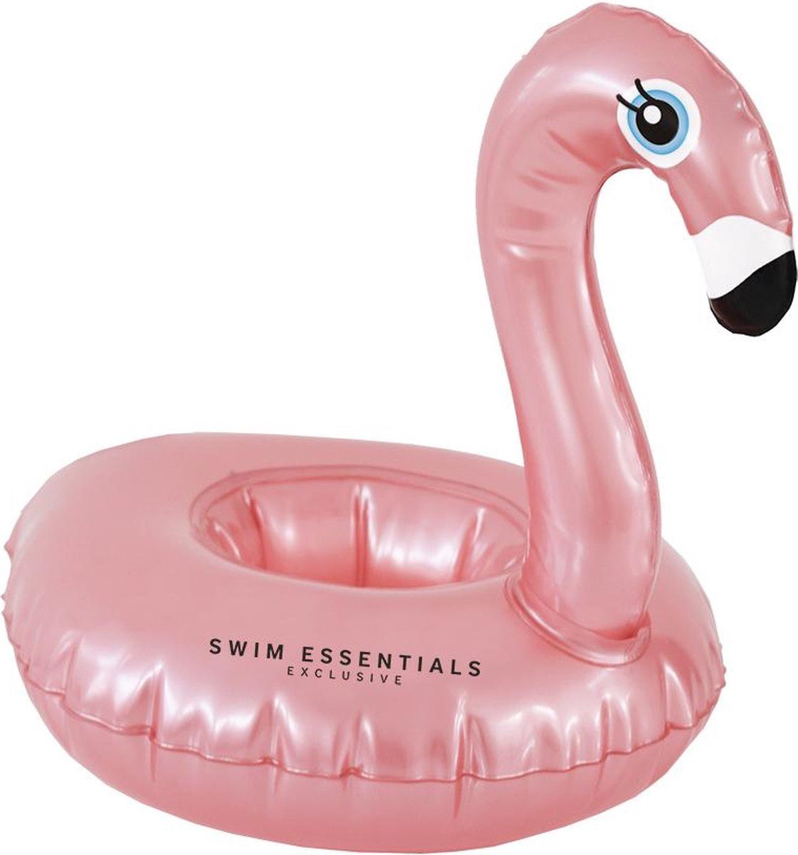 Swim Essentials Luftmatratze Swim Essentials Cup Holder Flamingo Rose Gold 17 x 15 x 17 cm, Geträn, Getränkehalter Dosenhalter Flaschenhalter