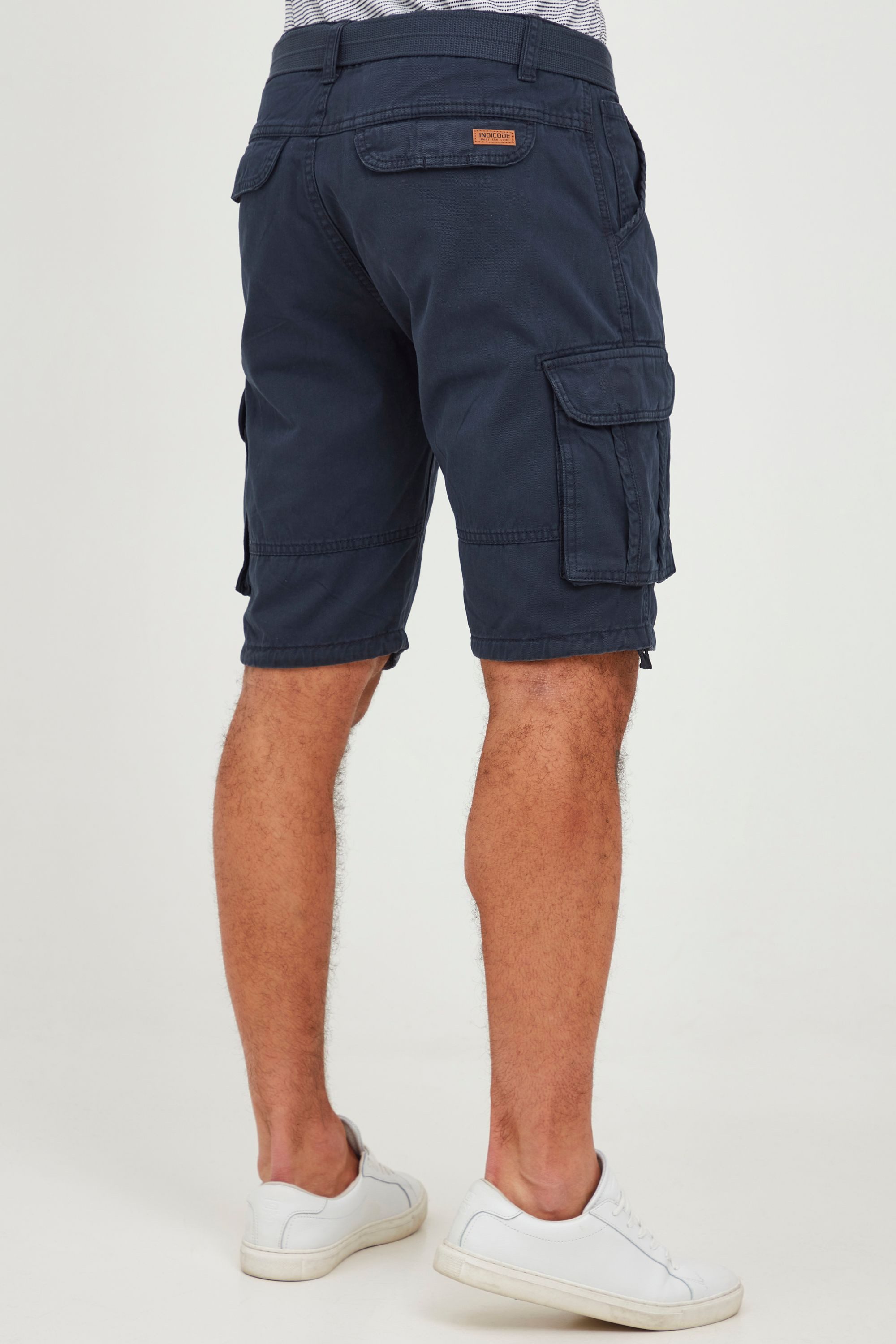Indicode Cargoshorts IDCosta Kurze Hose mit Gürtel